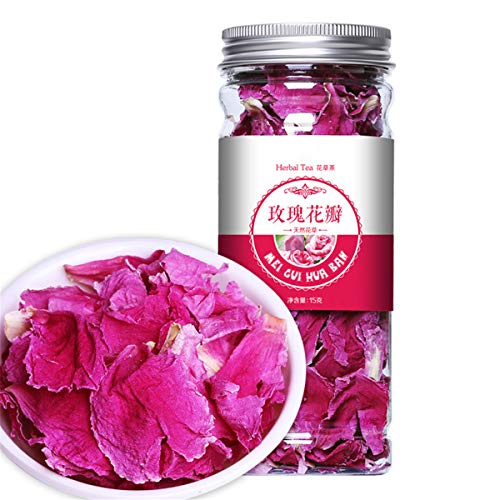 Grüner Bio-Kräutertee – Original natürliche chinesische Rose Früchte-Kräutertee alte Rezeptur original chinesischer Dufttee intensives Geschmacksprofil glatte Textur einzeln in Dosen (15g) von Generisch