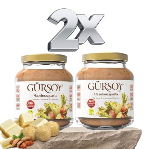 Gürsoy Haselnusspaste 70% 2x320g von Generisch