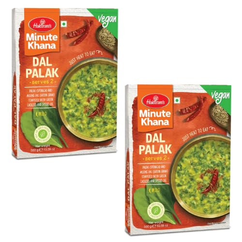 Haldiram's Dal Palak (Paket mit 2 x 300g) von Generisch