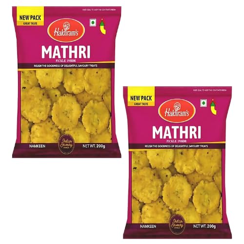 Haldiram's Mathri (Bündel mit 2 x 200 g) von Generisch