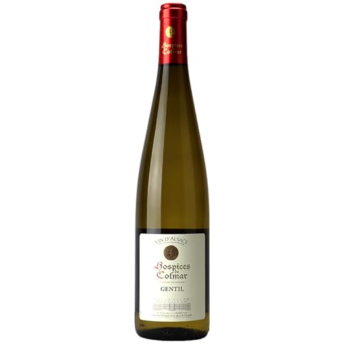 Hospices de Colmar Alsace Gentil Weißwein 2021 - g.U. - Elsass Frankreich - Rebsorte Pinot Gris, Riesling, Gewurztraminer - 75cl von Generisch