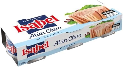 ISABEL NATURAL LIGHT THUNFISCH PACKUNG 12X70G von Generisch