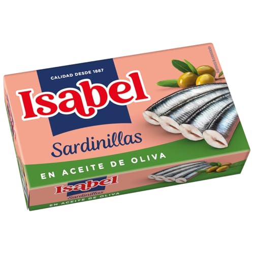 ISABEL Sardinen in Olivenöl, Dose 57 g. 9er-Pack von Generisch