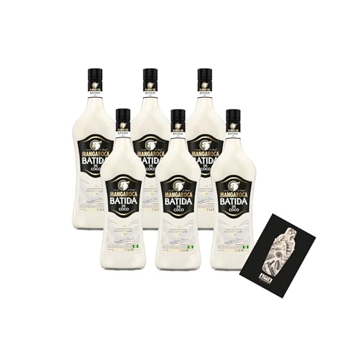 Individuelles Set mit Mangaroca Batida de Coco 6x 0,7L (16% vol) 6er Set Kokosnuss Likör - [Enthält Sulfite] von Generisch