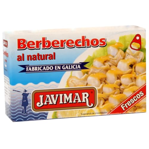 JAVIMAR Kleine Herzmuscheln natur Dose 63 g. 9er Pack von Generisch