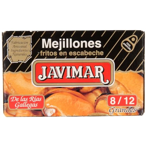 JAVIMAR Miesmuscheln in Escabeche Dose 70 g. 9er-Packung. von Generisch