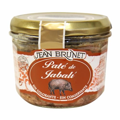 JEAN BRUNET Wildschweinpastete JEAN BRUNET Glas 180 g. 4er Pack. von Generisch