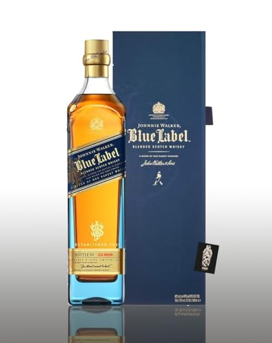 Johnnie Walker Blue Label 0,7l (40% vol.) Blended Scotch Whisky inkl. Geschenkbox (s. Bild)- [Enthält Sulfite] von Generisch