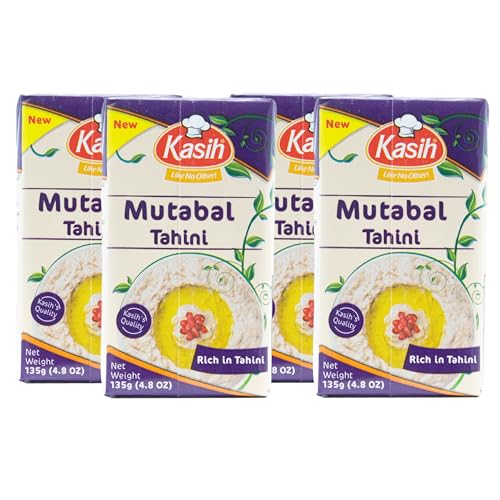 Generisch Kasih Mutabal bi Tahina - Baba Ghannoush - Arabisches Auberginenenpüree 4 x 135 g von Generisch