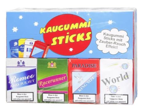 Kaugummi-Sticks, 24x44-g-Pkg, Bubble Gum Sticks von Generisch