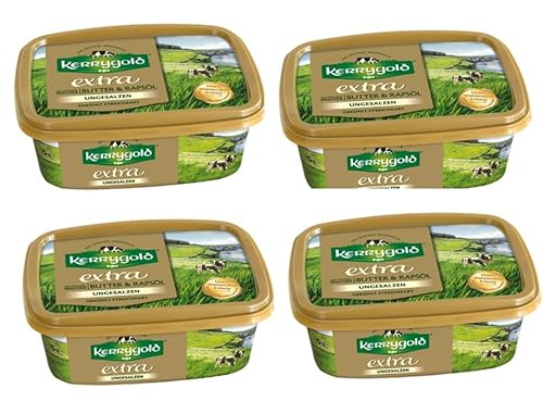 Kerrygold Extra ungesalzen gekühlt - 4x 250 g Becher von Generisch