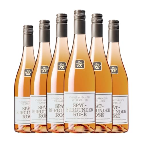 Kiechlinsbergen Vulkanfelsen Rosé Spätburgunder 75 cl Rosé-Wein (Karton mit 6 Flaschen von 75 cl) von Generisch