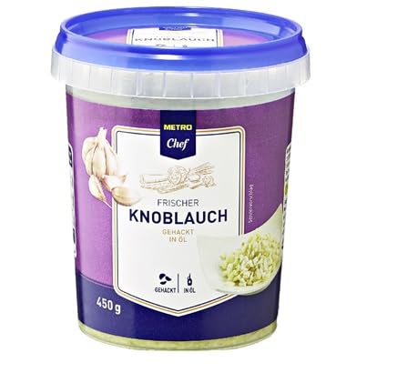 Knoblauch gehackt - 450 g Becher von Generisch