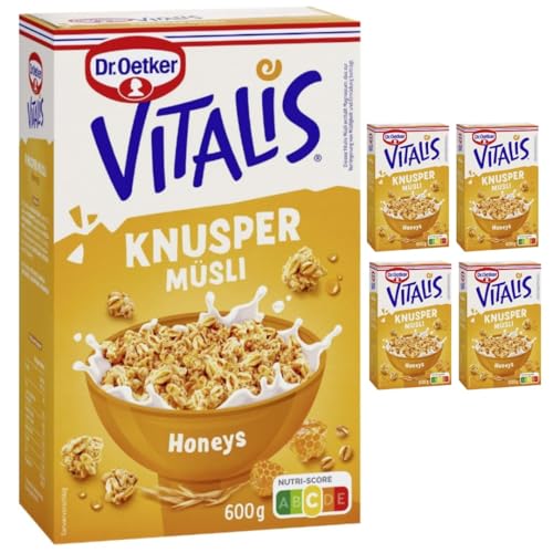 Knusper Müsli Honeys 600 g X 5 Packungen von Generisch