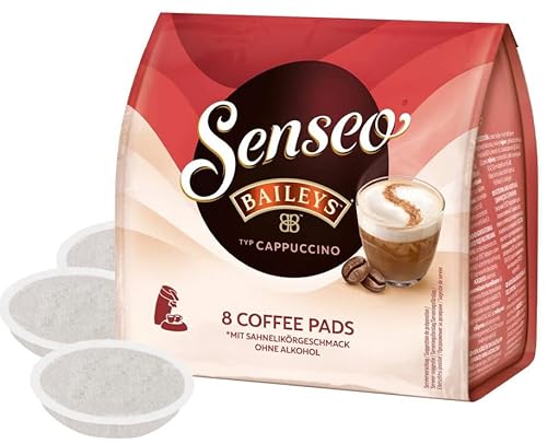 Kompatibel mit Baileys Cappuccino -, 8 Pads, köstlicher Baileys Cappuccino-Kaffee für einen Moment puren Vergnügens, kompatibel mit Senseo -, 92 g von Generisch