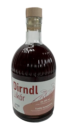 Generisch Kornelkirschen Likör Dirndl aus dem Pielachtal, 500 ml, handgemacht in Österreich von Generisch