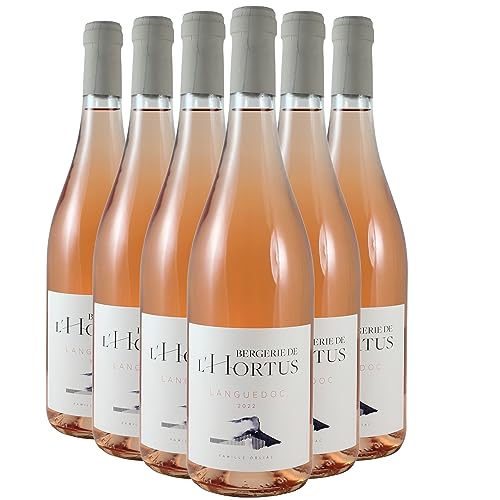 L'Hortus Le Loup dans la Bergerie Roséwein 2022 - französischer Wein - Languedoc - Roussillon Frankreich - Rebsorte Grenache, Cinsault - 6x75cl von Generisch