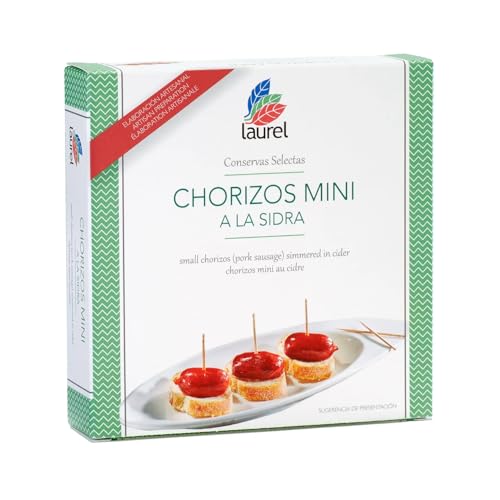 LAUREL Mini-Chorizos in Apfelwein 265 g 3er Pack von Generisch