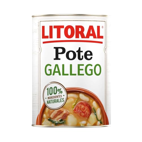 LITORAL Galicischer Eintopf mit ausgewählter Wurst LITORAL 430 g Dose 2er-Pack von Generisch