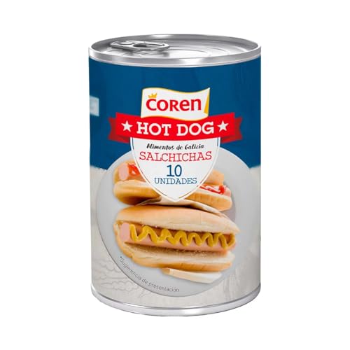 LOURIÑO Hot Dog Würstchen LOURIÑO 250 g 2er Pack. von Generisch