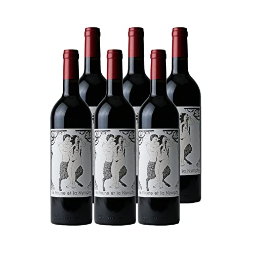 La Faune et la Nymphe Rotwein 2019 - Les Frères Moine - französischer Wein - Süd-West Frankreich - Rebsorte Merlot, Cabernet Sauvignon - 6x75cl von Generisch