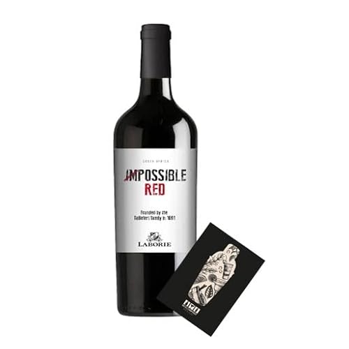 Generisch Laborie Impossible Red Magnum 1,5L (14% Vol) South Africa Pinotage (80%) Shiraz (20%)- [Enthält Sulfite] von Generisch