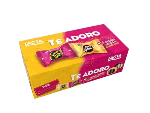 Lacta Te Adoro - Bonsbons Sorten Sonho de Valsa und Ouro Branco - 220g von Generisch