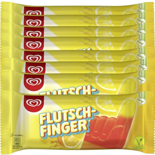 Langgneese Flutschfinger Eiscreme 72 ml, 8 Er von Generisch