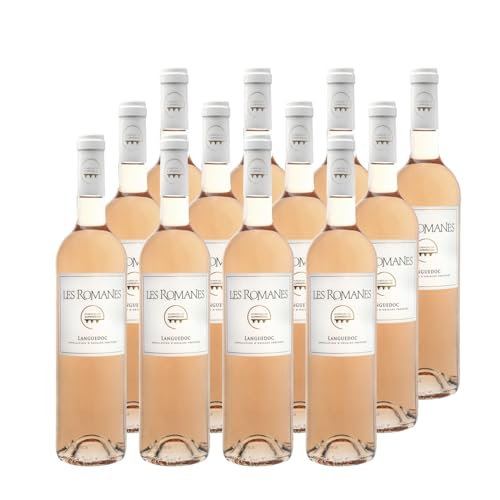 Languedoc Les Romanes Roséwein 2024 - Les Vignerons du Sommiérois - g.U. - Languedoc - Roussillon Frankreich - Rebsorte Syrah, Grenache - 12x75cl von Generisch