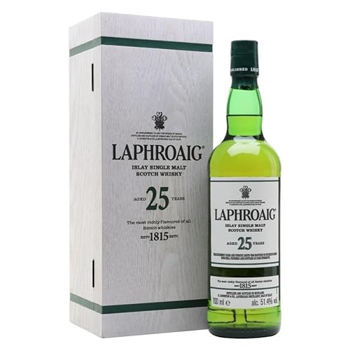 Laphroaig 25 Jahre Cask Strength Islay Single Malt Scotch Whisky - 51,4% Vol. 700 ml von Generisch