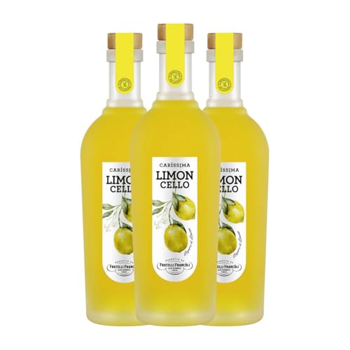 Liköre Luigi Francoli Carissima Limoncello 70 cl (Karton mit 3 Flaschen von 70 cl) von Generisch