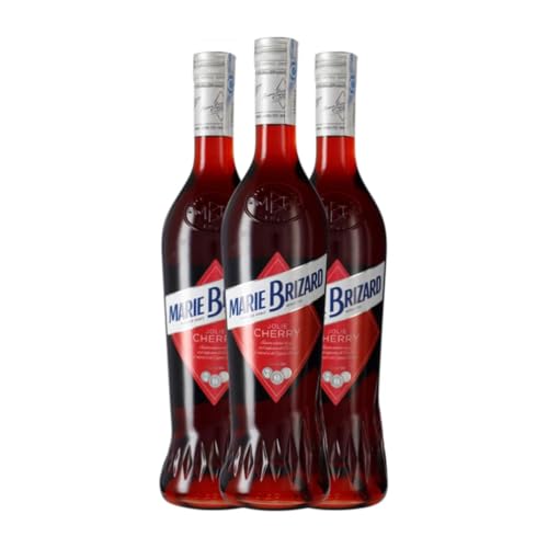 Liköre Marie Brizard Jolie Cherry 70 cl (Karton mit 3 Flaschen von 70 cl) von Generisch