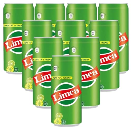 Limca Softdrink – 10x 300-ml-Dose Limetten- und Zitronengeschmack von Generisch