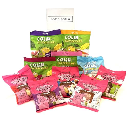 London Food Hall Percy Pig & Colin Caterpillar - Variety 10 Pack von Generisch