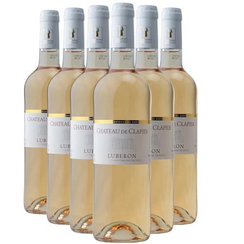 Luberon Roséwein 2023 - Château de Clapier - g.U. - Rhonetal Frankreich - Rebsorte Grenache, Syrah - 6x75cl von Generisch