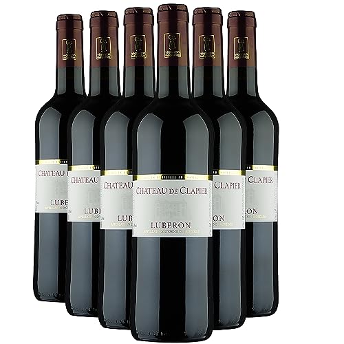 Luberon Rotwein 2022 - Château de Clapier - g.U. - Rhonetal Frankreich - Rebsorte Grenache, Syrah - 6x75cl von Generisch