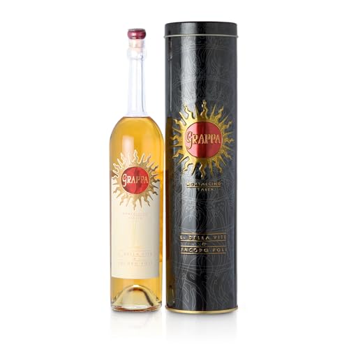 Luce Grappa Invecchiata di Montalcino in Geschenkverpackung 40% vol. - 3 Jahre Barrique gereift (1 x 0.5 l) von Generisch