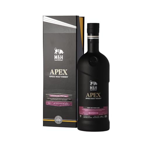 M&H Apex Peated - Fortified Red Wine 2018/2021 - Single Malt Whisky - Whisky aus Israel von Generisch