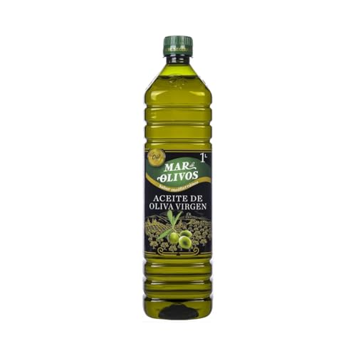 MAR DE OLIVOS Olivenöl, 1 Liter Flasche, 3er Pack von Generisch