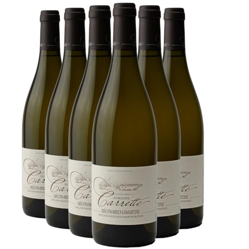 Mâcon Milly-Lamartine Weißwein 2023 - Domaine Carrette - g.U. - Burgund Frankreich - Rebsorte Chardonnay - 6x75cl von Generisch