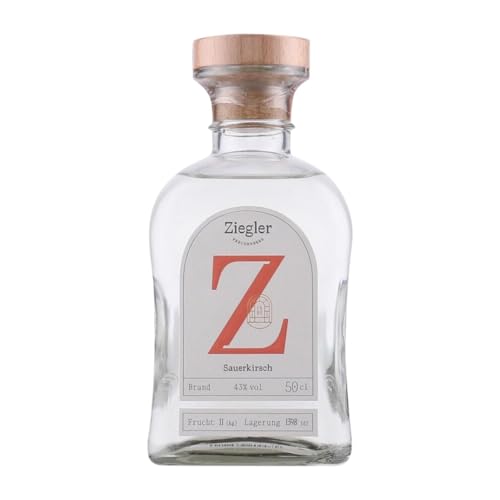 Marc Edelbrände Ziegler Sauerkirsch Medium Flasche 50 cl von Generisch