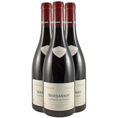 Marsannay La Charme aux Prêtres Rotwein 2021 - Domaine Christophe Coillot - g.U. - Burgund Frankreich - Rebsorte Pinot Noir - 3x75cl von Generisch