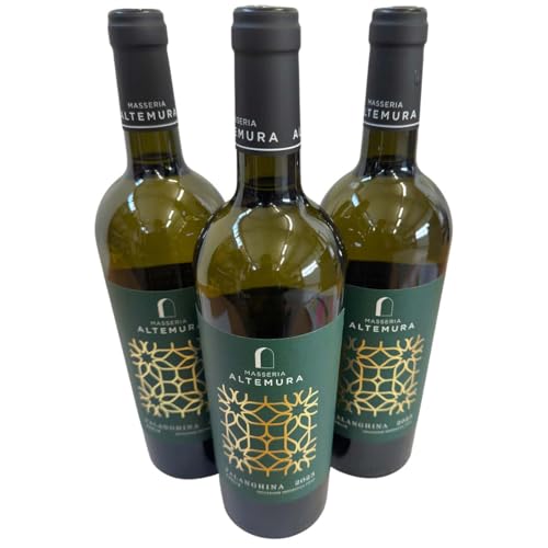 Masseria Altemura, Falanghina Puglia IGT 2023, Weißwein aus Italien, 750 ml, 3er-Set von Generisch