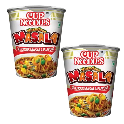 Mazedar Masala Cup Noodles (2er-Pack x 70g) von Generisch