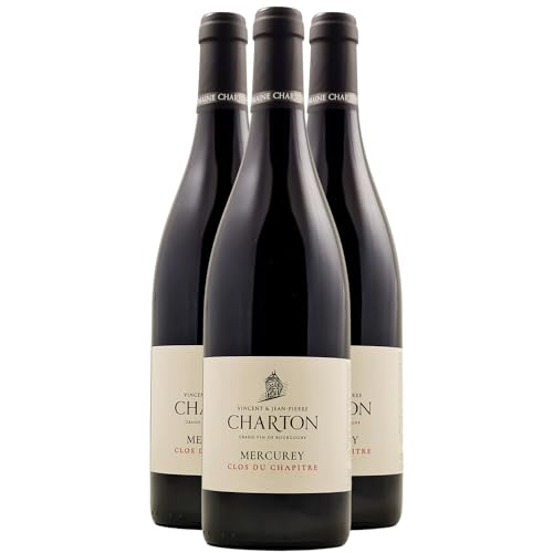 Mercurey Chapitre Rotwein 2022 - Domaine Charton - g.U. - Burgund Frankreich - Rebsorte Pinot Noir - 3x75cl von Generisch