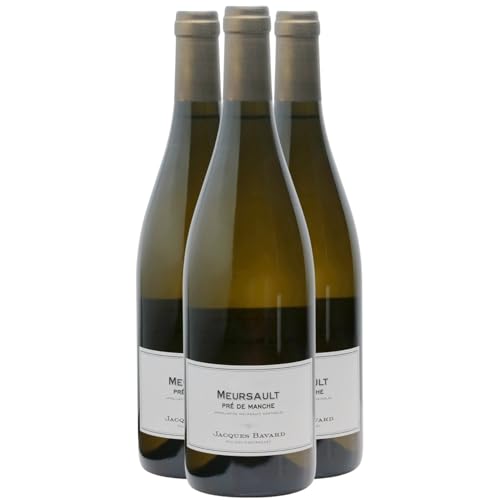 Meursault Pré de Manche Weißwein 2023 - Maison Jacques Bavard - g.U. - Burgund Frankreich - Rebsorte Chardonnay - 3x75cl von Generisch