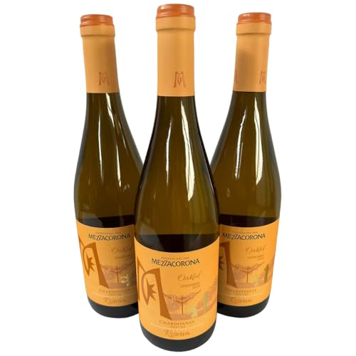 Chardonnay Riserva Trentino DOC 2020, Mezzacorona, Weißwein aus Italien, 750 ml, 3er-Set von Generisch