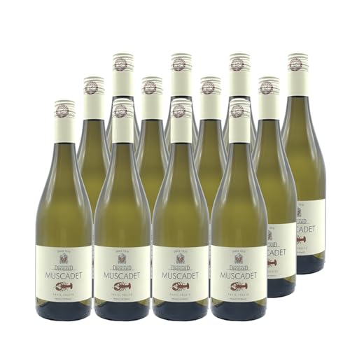 Muscadet Homard Weißwein 2023 - Vignoble Drouard - g.U. - Loiretal Frankreich - Rebsorte Melon de Bourgogne - 12x75cl von Generisch