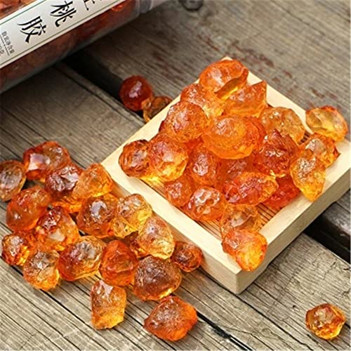 Natürliches Pfirsichgummi Und Chinesisches Bio Pfirsichharz-Kräutertee Original Natürlicher Kräutertee Grünes Bio Lebensmittel Ohne Zusatzstoffe Intensiver Geschmeidige Textur (1000g) von Generisch