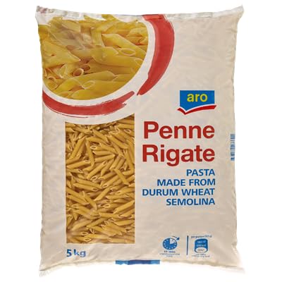 Nudeln Penne Rigate - 2 x 5 kg Beutel aro von Generisch